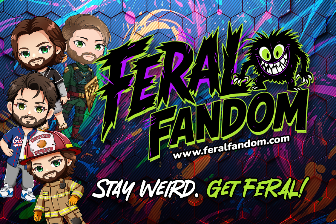 Feral Fandom chibi artwork and Feral Freddie