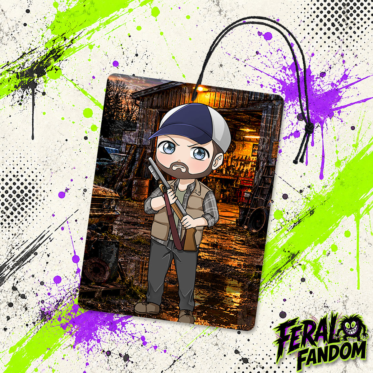Bobby Singer Air Freshener