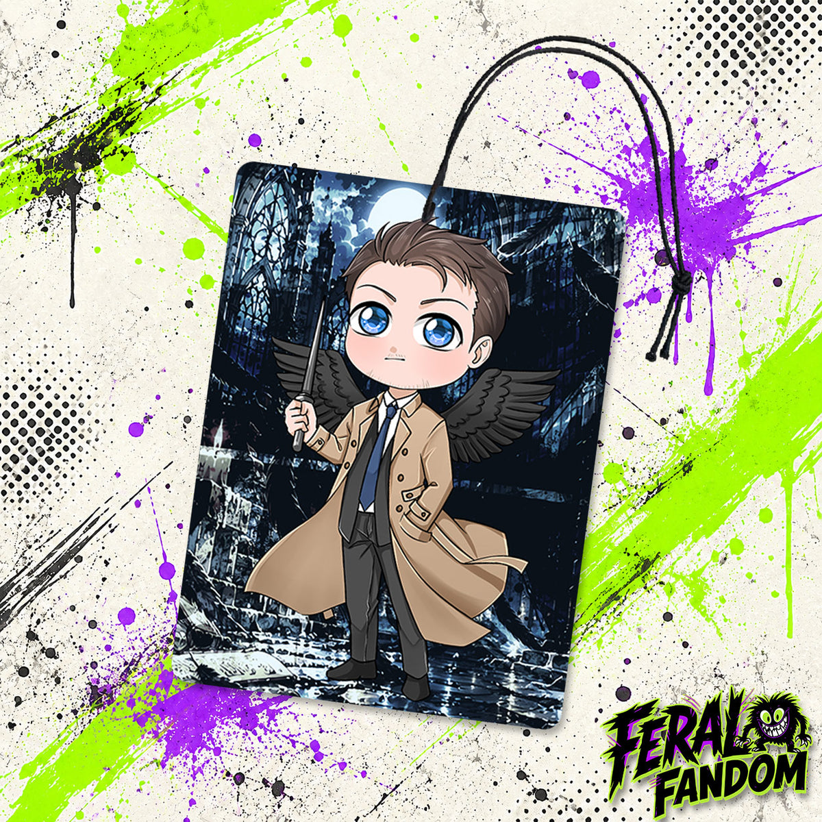 Castiel Angel of the Lord Air Freshener