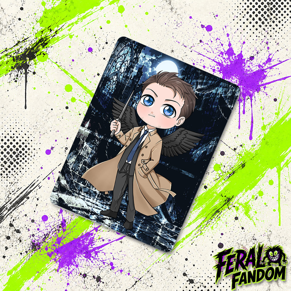 Castiel Angel of the Lord Magnet