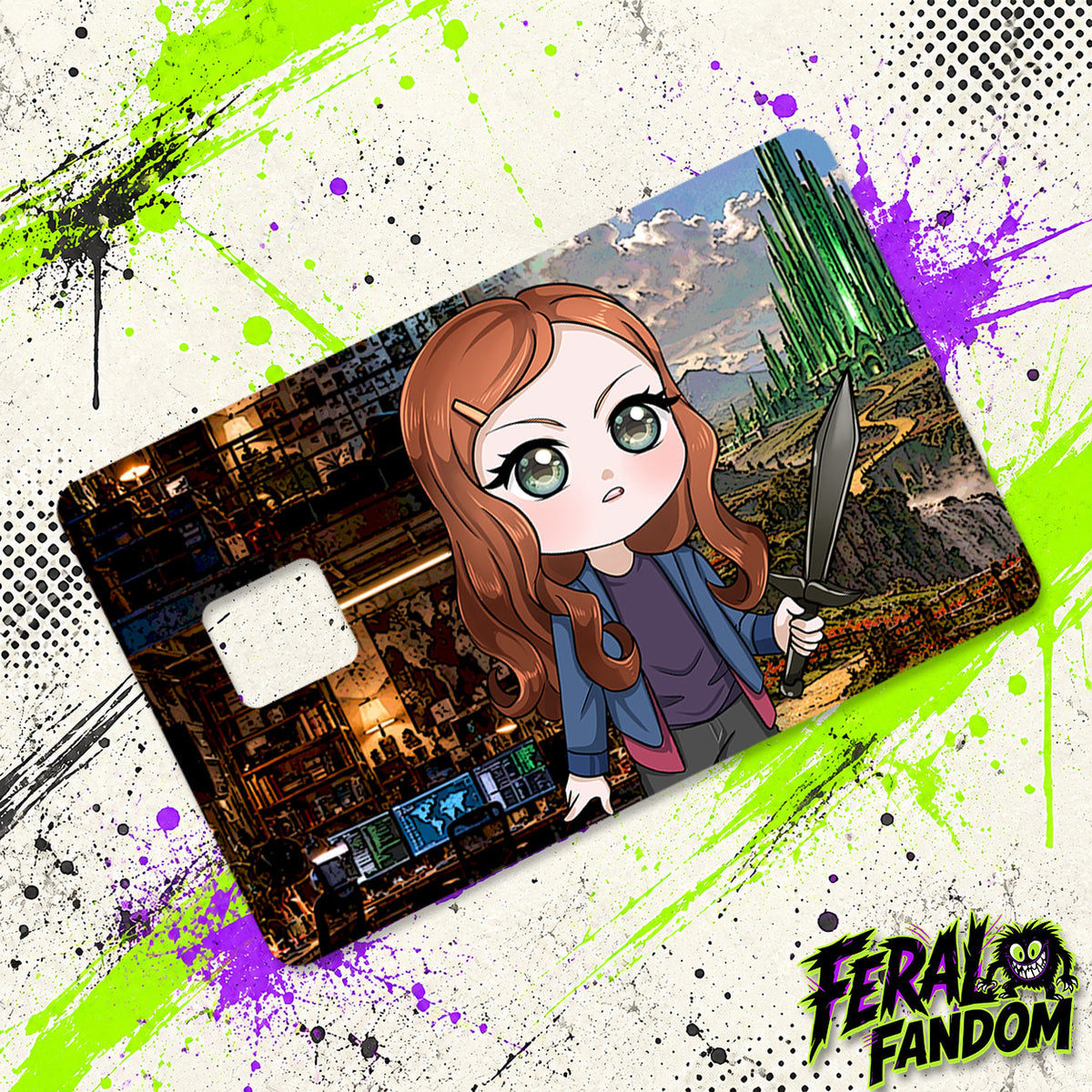 Charlie Bradbury Credit Card Skin