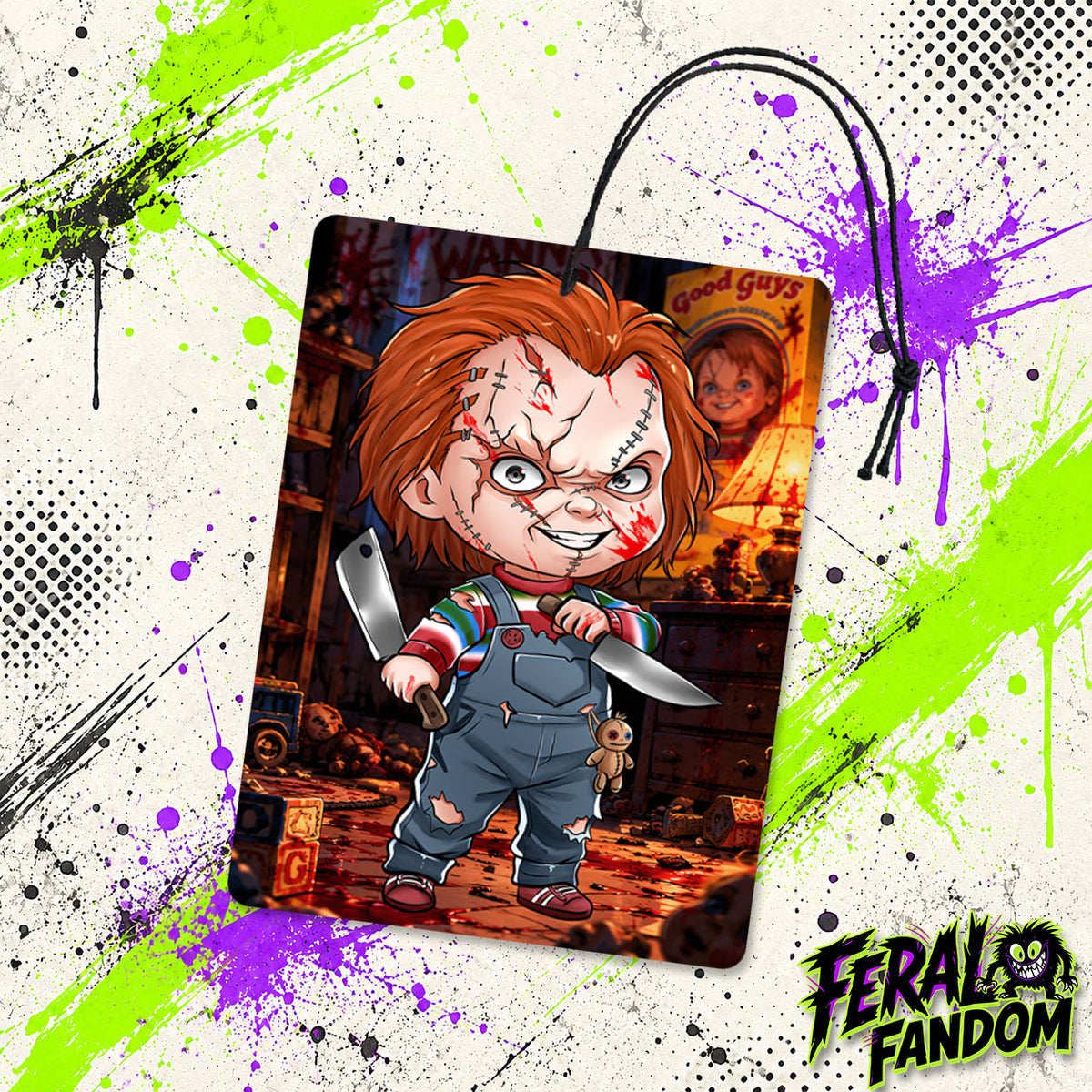 Little Red Menace Air Freshener