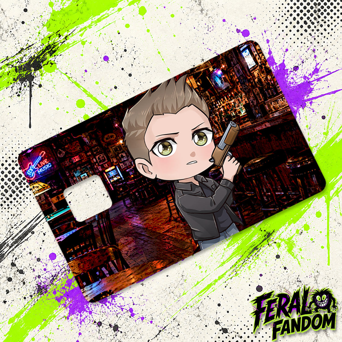 Dean Winchester Credit Card Skin