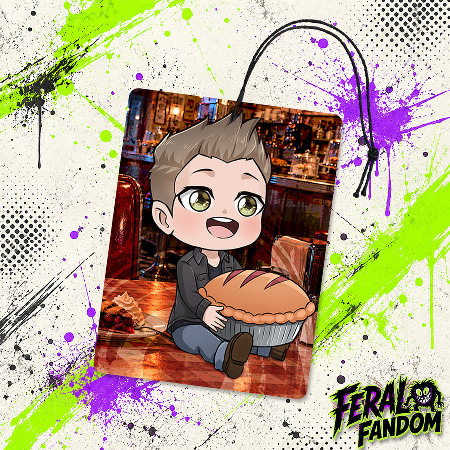 Dean Winchester with Pie Air Freshener