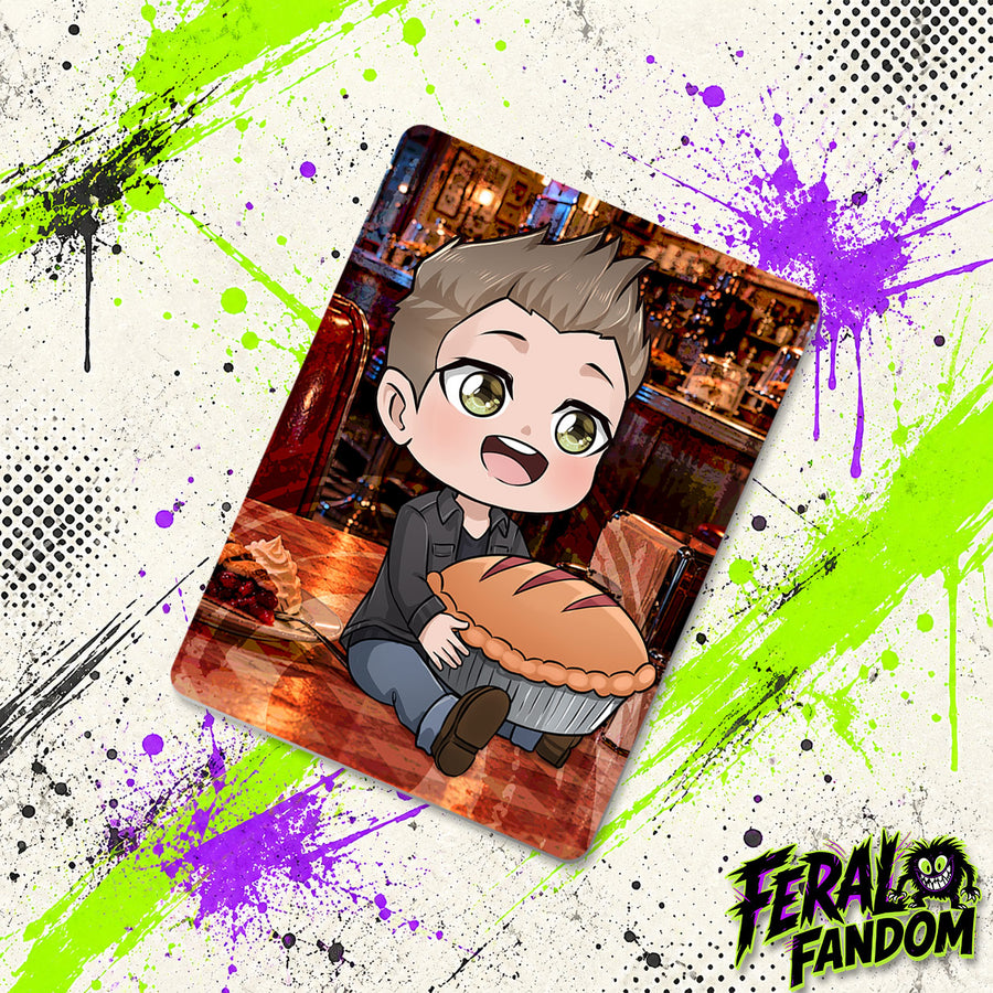 Dean Winchester with Pie Magnet