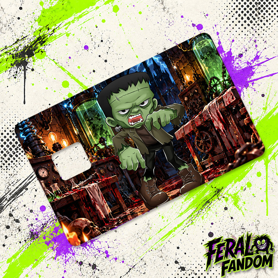 Reanimated Rebel character artwork for Feral Fandom credit card skin
