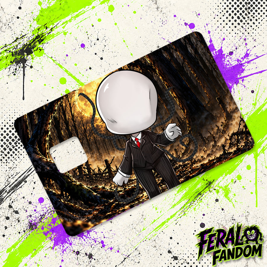 Faceless Stalker character artwork for Feral Fandom credit card skin
