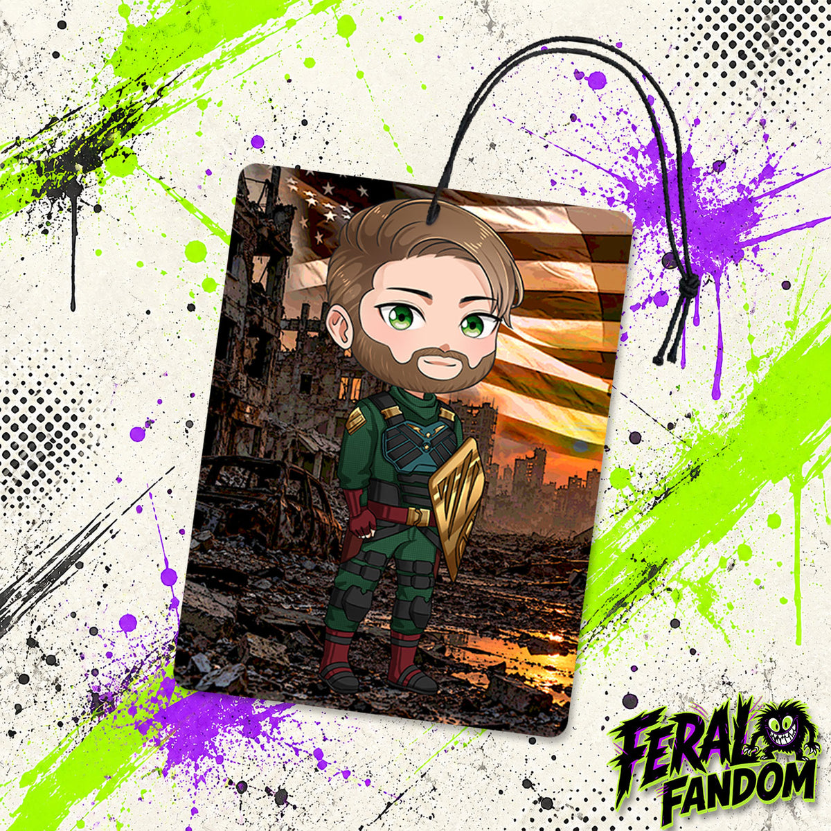 Soldier Boy Supe Suit Air Freshener