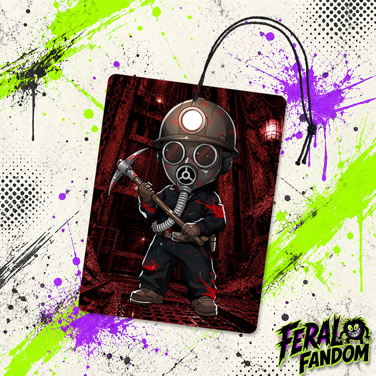 The Miner Air Freshener