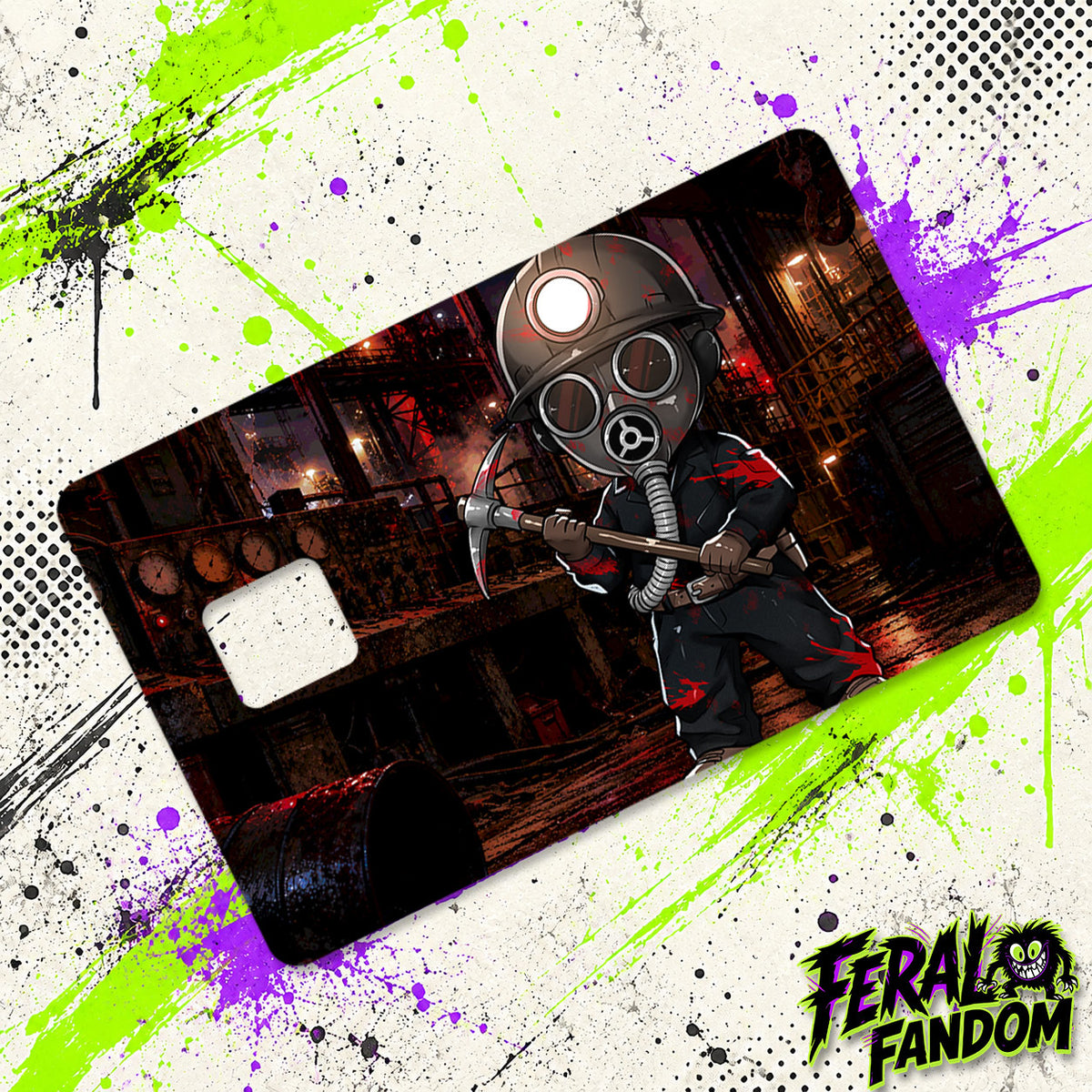 The Miner Credit Card Skin